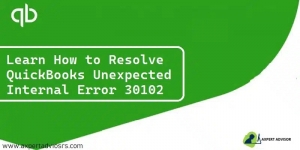 Fix QuickBooks Payroll Error 30102 (Internal Unexpected Error)
