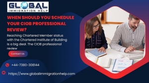 When Should You Schedule Your CIOB Professional Review?