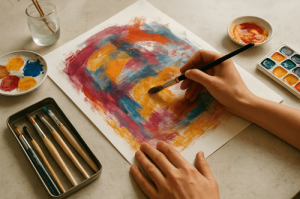 How to Use Art to Reduce Stress After a Long Day