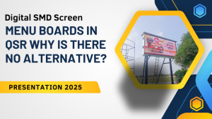 Digital SMD Screen Menu boards  Why is there no alternative?