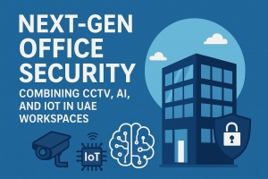 Next-Gen Office Security – Combining CCTV, AI, and IoT in UAE Workspaces