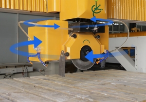 Bridge Type Stone Cutting Granite Machine