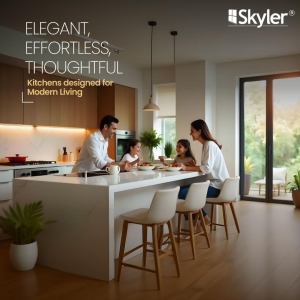 7 Customer Favorites: U-Shaped Modular Kitchen in Raipur by Skyler