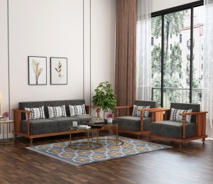 Embracing the Classic Comfort of Wooden Sofas: Designs, Materials, and Home Integration