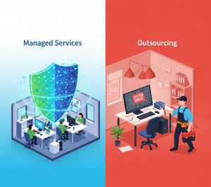 Managed Services vs. Outsourcing: Choosing the Right IT Support for Your Business