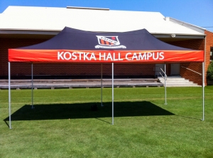 Branded Canopy Tent Solutions for Schools and Sports Clubs