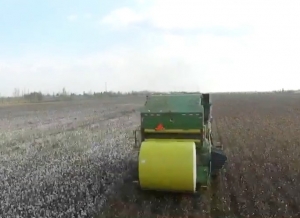 Save Time and Money with John Deere Cotton Bale Wrap