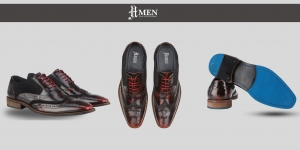 Two Tone Brogues - Timeless Elegance with a Modern Twist from Amen Shoes