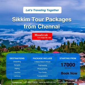 Plan Your Dream Vacation: Sikkim Tour Packages from Chennai