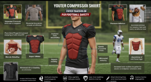 Top Benefits of Youth Padded Compression Shirts for Football Safety