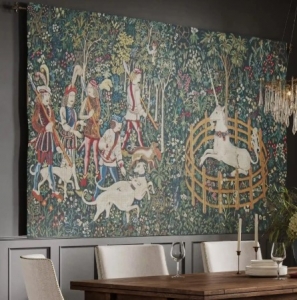 How To Preserve The Authentic Colors Of A Unicorn Medieval Tapestry 