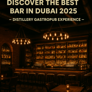 Discover the Best Bar in Dubai 2025 – Distillery Gastropub Experience