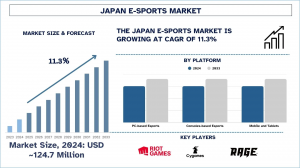 Japan E-sports Market Report, Size, Overview, Trends & Analysis 2033