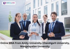 Online MBA From Amity University, Chandigarh University, Mangalayatan University