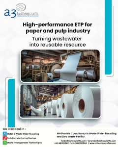 Effluent Treatment Plants for Sustainable Industry Growth – A3 Technocrafts
