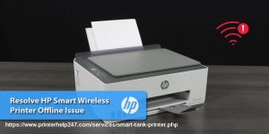 How to Resolve HP Smart Wireless Printer Offline ?
