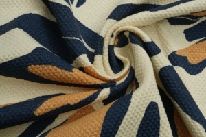 Waffle knit fabric