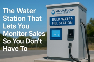 The Water Station That Lets You Monitor Sales So You Don’t Have To