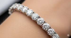 Shimmer with Elegance Wearing Stunning Diamond Bracelets