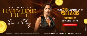 Saturday Happy Hour Hustle with Playinexch99: Rise and Play