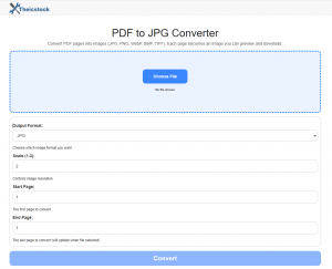 PDF to JPG Converter: Turning Documents into Shareable Images