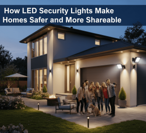 How LED Security Lights Make Homes Safer and More Shareable