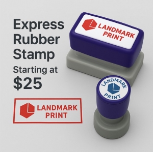 Custom Rubber Stamp Singapore – Landmark Print’s Game-Changer for Businesses