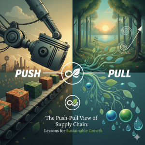 The Push P‌ull View of‍ Supply Cha‍in: Lesson‌s for S⁠ustainable Growth