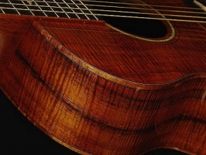 Koa Guitar Binding