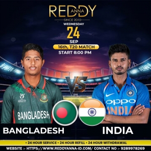 Don’t Miss the India vs Bangladesh 16th Match 2025 – Updates with Reddy Anna ID.