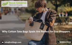 Why Cotton Tote Bags Spain Are Perfect for Eco Shoppers