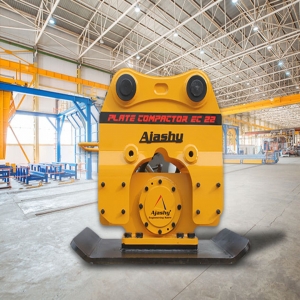 How Ajashy’s Plate Compactor Revolutionises Soil Compaction on Slopes & Tight Spaces