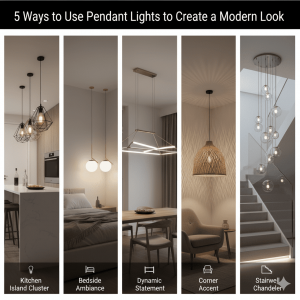 5 Ways to Use Pendant Lights to Create a Modern Look