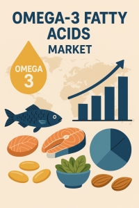Omega-3 Fatty Acids Market Size, Share, Technological Advancements & Trends, 2032