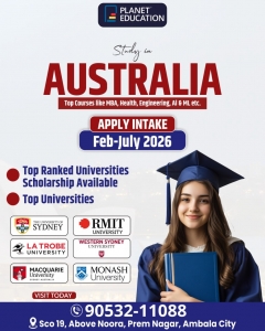 Study in Australia Made Easy with Ambala IELTS Institute & Expert Visa Consultants — Planet Education