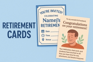Celebrating New Chapters: Personalized & Free Retirement Cards from LovingEcards