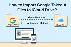 How to Import Google Takeout Files to iCloud Drive? Solution