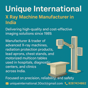 Why X-ray machine manufacturers in India are Key to Better Healthcare Outcomes?