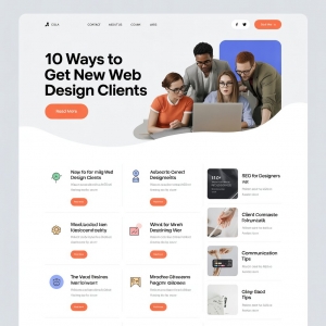 10 Ways to Get New Web Design Clients