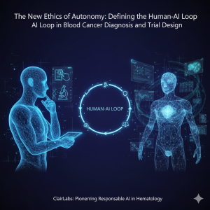 The New Ethics of Autonomy: Defining the Human-AI Loop in Blood Cancer Diagnosis and Trial Design