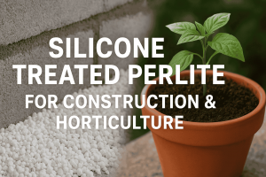Silicone Treated Perlite for Construction & Horticulture