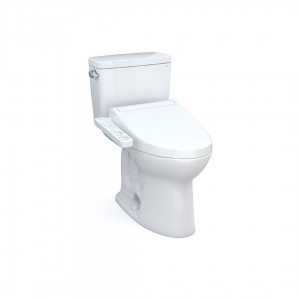 How the TOTO Drake Two Standard Height Toilet Cuts Cleaning Time in Half?