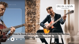 How to Book the Perfect Band or Guitarist for Parties, Weddings, and Corporate Events