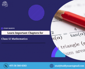 Learn Important Chapters for Class 12 Mathematics