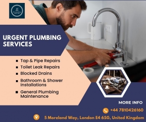 Leaky Pipes? Discover Reliable Urgent Plumbing Services Near You