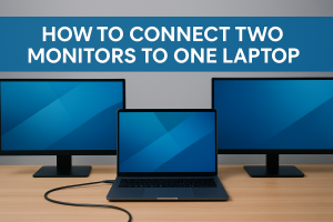How to Connect Two Monitors to One Laptop