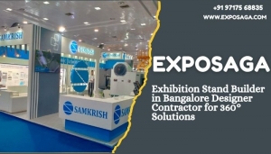 Exhibition Stand Builder in Bangalore Designer Contractor for 360° Solutions