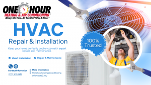 Reliable AC Repair Services by One Hour Heating & Air Conditioning of Frisco