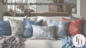 Block Pillow Covers – Eco-Friendly Luxury for Contemporary Living
