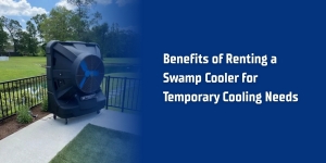 Swamp Cooler Setup for Temporary Cooling Needs